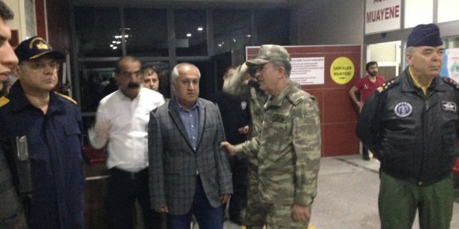 Genelkurmay Başkanı Orgeneral Akar, Şırnak’ta İncelemelerde Bulundu