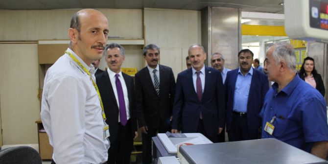 Ptt Genel Müdür Yardımcısı Yusuf Canbolat Erzincan’da