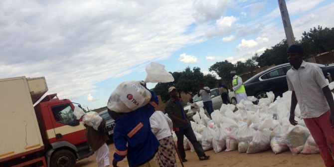 Tika’dan Zimbabve’ye Gıda Desteği