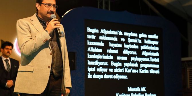 Keçiören’de Afganistan Gecesi İptal Edildi, Şehitler İçin Kur’an Okundu