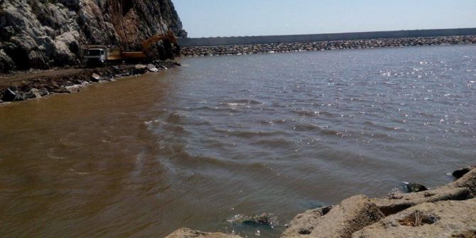 Gazipaşa Yat Limanı Mendireği Tamamlandı