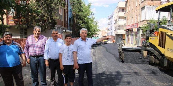 Büyükşehir Eyyübiye’de Yolları Güçlendiriyor