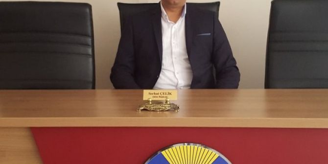 Hizmez-iş Sendikası Kayseri Şube Başkanı Serhat Çelik, "Ülkemizin Başı Sağolsun"