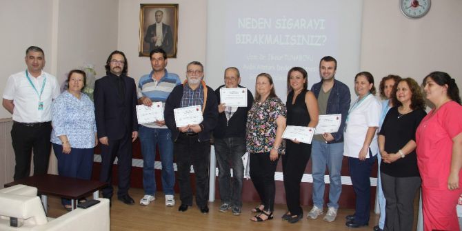 Aydın’da Sigarayı Bırakanlar Ödüllendirildi