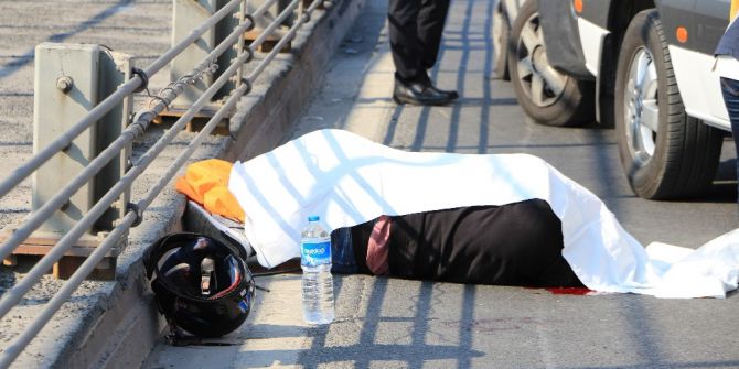 Haliç’te Motosiklet Kazası: 1 Ölü