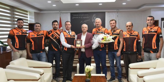 Başkan Kayda, Ziyaretçilerini Ağırladı