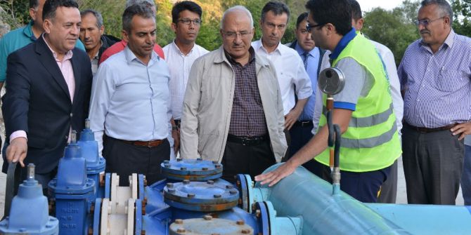 Kocamaz, Yenikaş İçme Suyu Terfi Hattının Açılışını Yaptı