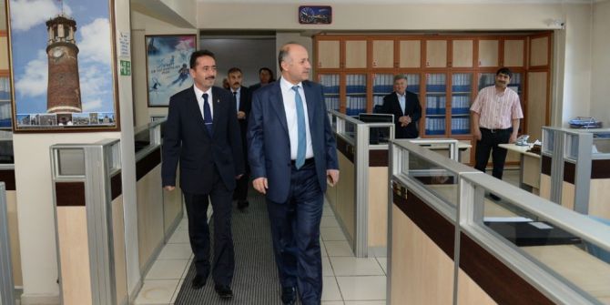 Vali Azizoğlu, Kültür Ve Turizm Müdürlüğünü Ziyaret Etti