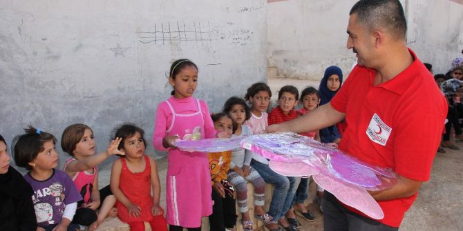 Kızılay’dan Yetim Çocuklara Oyuncak