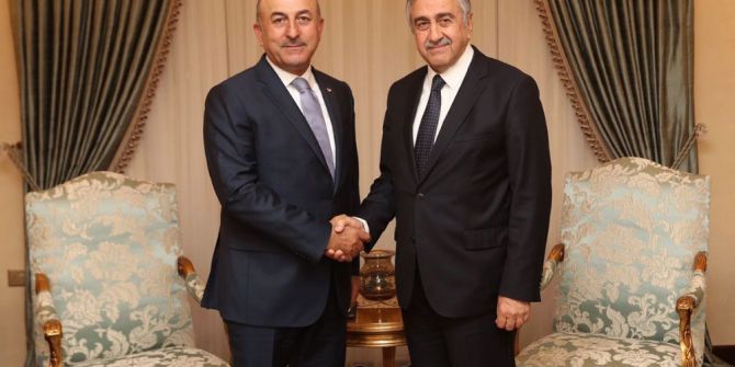 Cumhurbaşkanı Akıncı, Bakan Çavuşoğlu’nu Kabul Etti