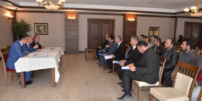 Çavdarhisar’da Okul Aile Birliği Başkanlarıyla Buluştu