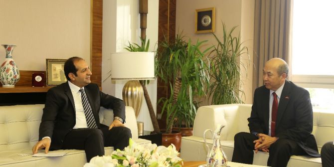 Bakan Yardımcısı Çiftci, Moğolistan Büyükelçisi Ravdan’ı Kabul Etti