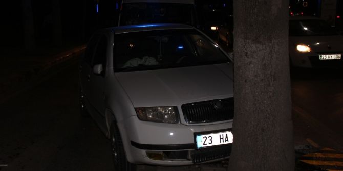 Otomobil Ağaca Çarptı:1 Yarala