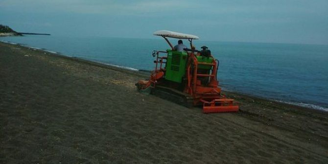Akçakoca Sahilleri Yaza Hazırlanıyor