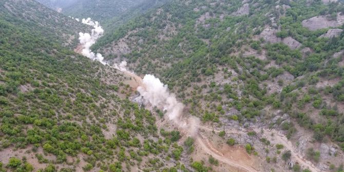 Göller Yaylası Yolu Genişletildi