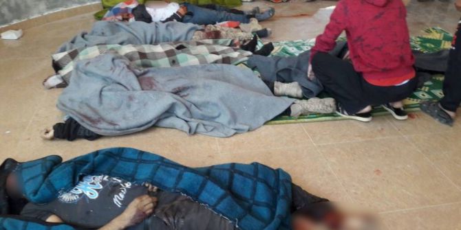 Suriye’de Yola Döşenen Patlayıcı İnfilak Etti: 15 Ölü