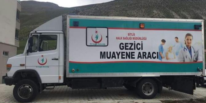 Bitlis’te Gezici Araçla Kanser Taraması