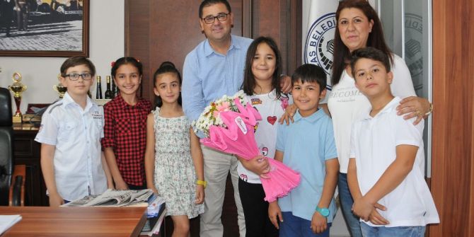 Başkan Tokat Öğrencilerin Sorularını Cevapladı