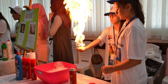 Saruhanlı’da Tübitak Bilim Fuarı Açıldı
