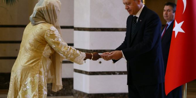 Cumhurbaşkanı Erdoğan, Nijer Büyükelçisi Gazibo’yu Kabul Etti