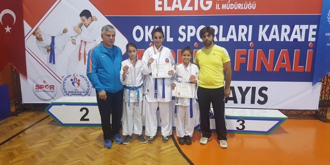 Malatyalı Karateciler 1 Altın 2 Gümüş Kazandı