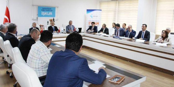 İl İstihdam Ve Mesleki Eğitim Kurulu Toplandı