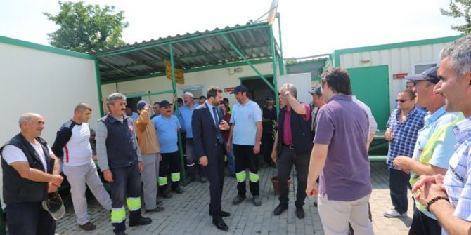 Başkan Işık, Temizlik İşçileriyle Bir Araya Geldi