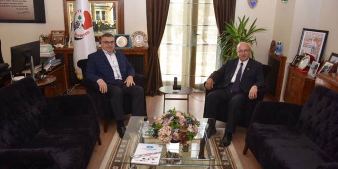 Başkan Albayrak’dan Kırklareli Belediye Başkanı Kesimoğlu’na Ziyaret