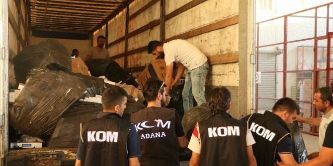 Tır Dorsesinden 50 Bin Kaçak Sigara Çıktı