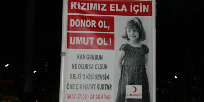 Lösemi Hastası Ela İçin Kök Hücre Seferberliği