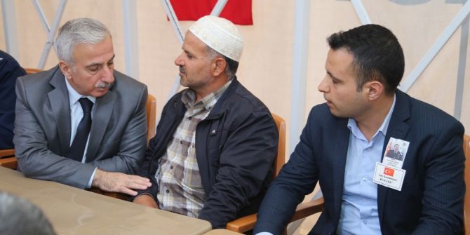 Vali Kamçı, Şehit Abuzer Doğan’ın Mevlidine Katıldı