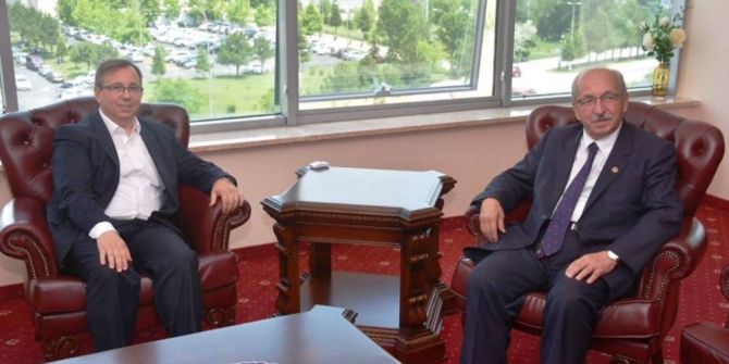 Başkan Albayrak, Kırklareli Ve Trakya Üniversiteleri Rektörlerini Ziyaret Etti