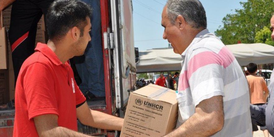 Kızılay’dan Suriyelilere Hijyen Paketi