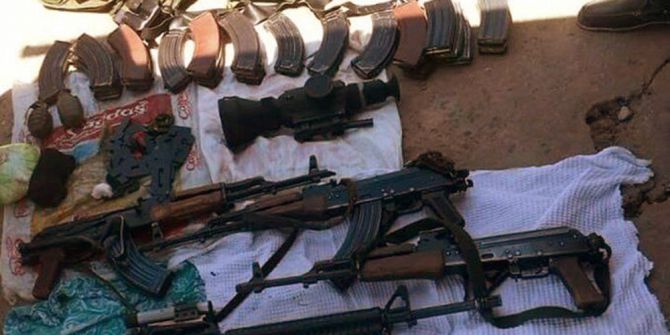 Mardin’in İlçelerinden Cephanelik Çıkmaya Devam Ediyor