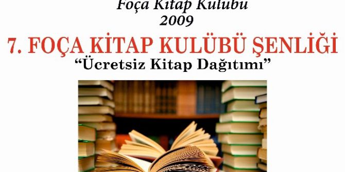 Foça’da Ücretsiz Kitap Dağıtımı