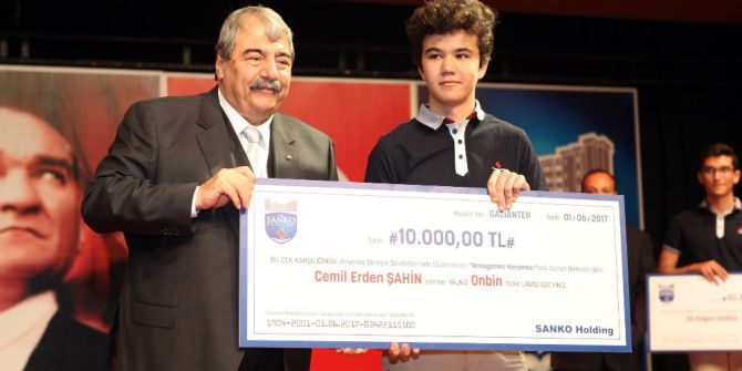 Uluslaraası Ve Ulusal Yarışmalarda Dereceye Giren Özel Sanko Okulu Öğrencileri, Ödüllendirildi