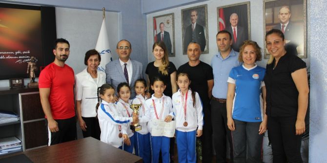 Mersin Cimnastikte Türkiye Üçüncüsü Oldu