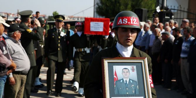 Akhisarlı Şehide Son Görev