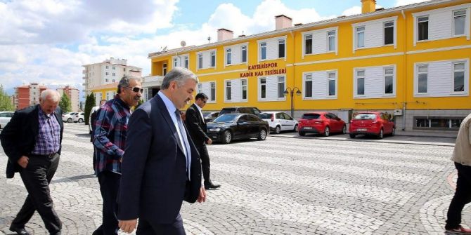 Başkan Çelik Yatırımları İnceledi