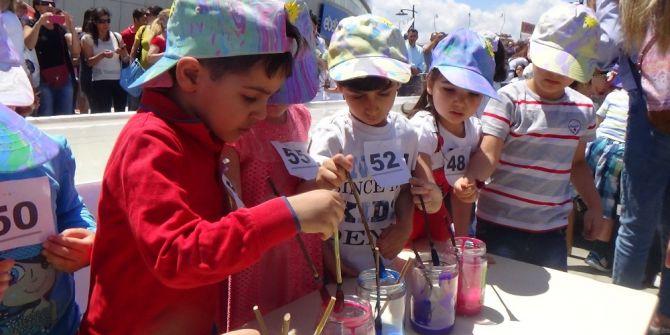 Minik Öğrencilerin Rekor Denemesi