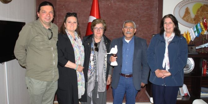 Uluslararası Kapadokya Kültür Ve İmece Festivali Heyeti Karaaslan’ı Ziyaret Etti