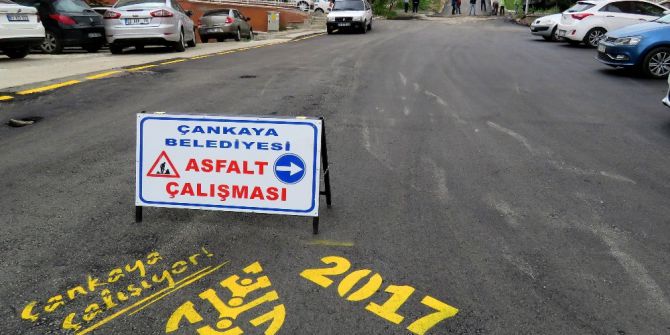 Çankaya Belediyesi Asfalt Sezonuna Hızlı Başladı