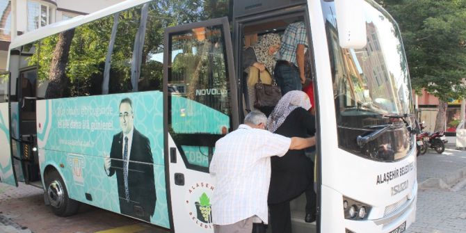 Alaşehir Belediyesinden Ücretsiz Mezarlık Servisi