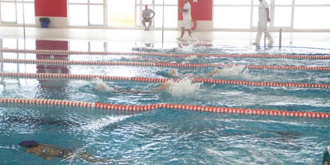 Diyarbakır’da Okullararası Yüzme Müsabakaları Yapıldı