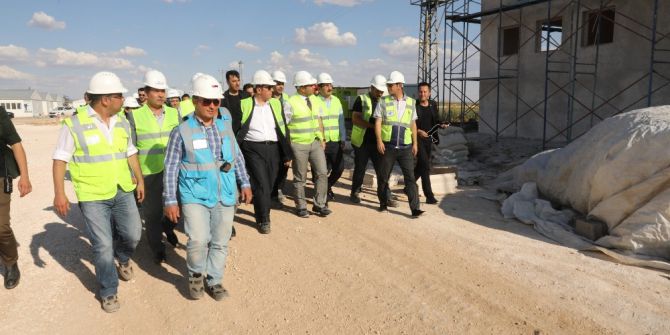 Şanlıurfa Atık Su Arıtma Tesisinde Sona Doğru