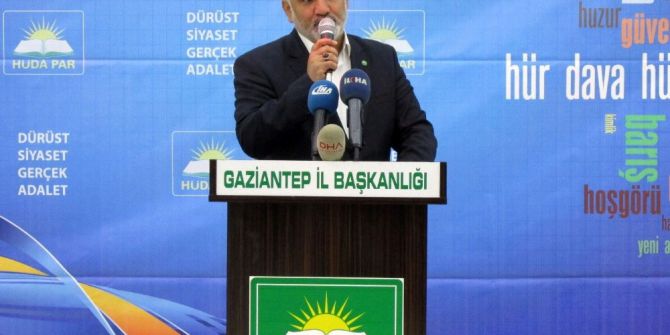 Hüda Par Genel Başkanı Yapıcıoğlu: “Zulüm Altında İnleyen Mazlumların Sesi Arş-ı Ala’yı Titretiyor’’”