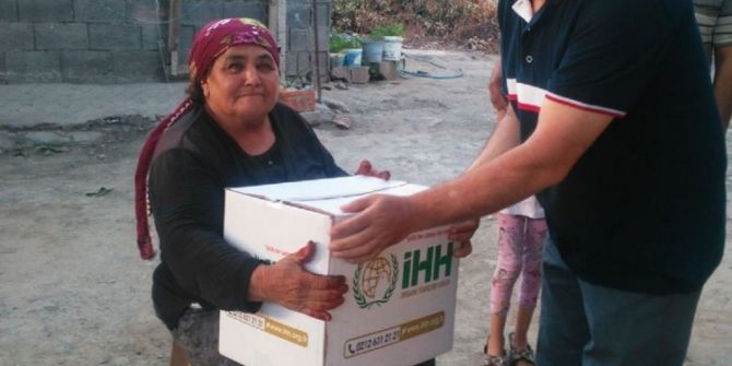Dörtyol’da İhh’dan Ramazan Yardımı