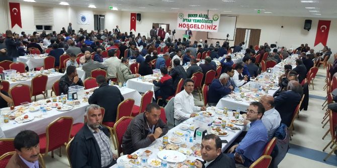 Kayseri Şeker İftar Sofrası Develi’de Kuruldu