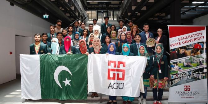 Pakistanlı Öğrencilerden Agü’ye Ziyaret