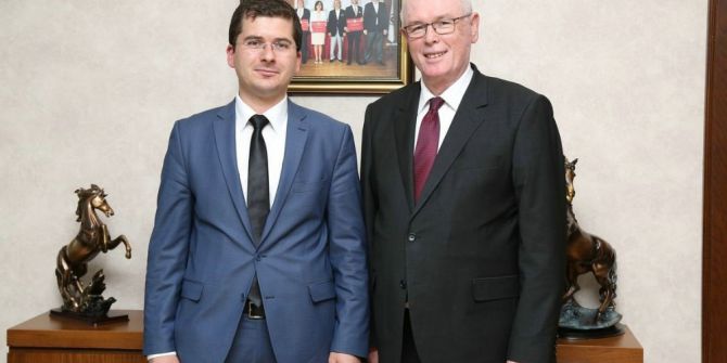 Alpu Kaymakamı Ömer Özbay, Başkan Kurt’u Ziyaret Etti